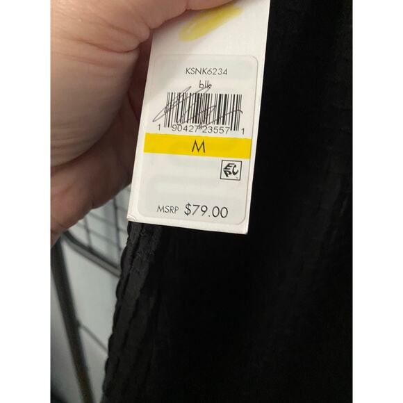 Kensie Black Skater Skirt | Medium - Picture 5 of 6